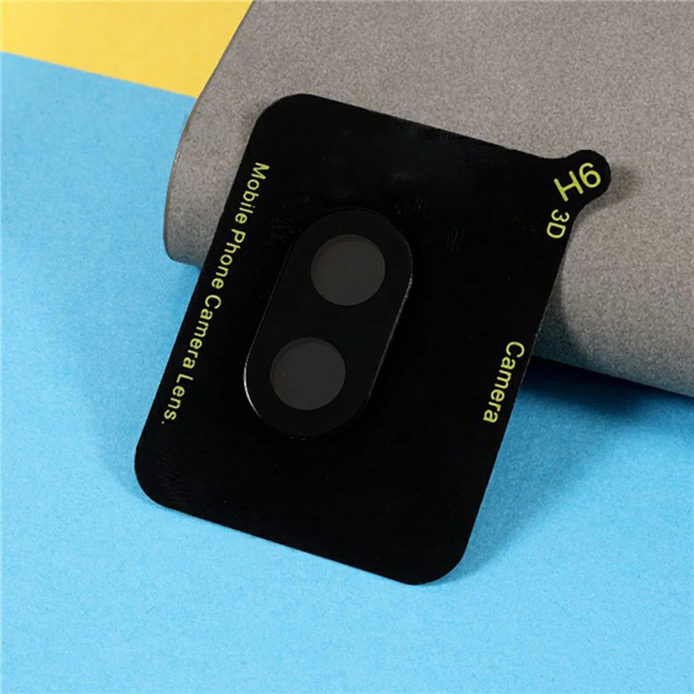 Techsuit Rear Camera Protective Film for Samsung Galaxy Z Flip8 F776, Tempered Glass, Black - Image 4