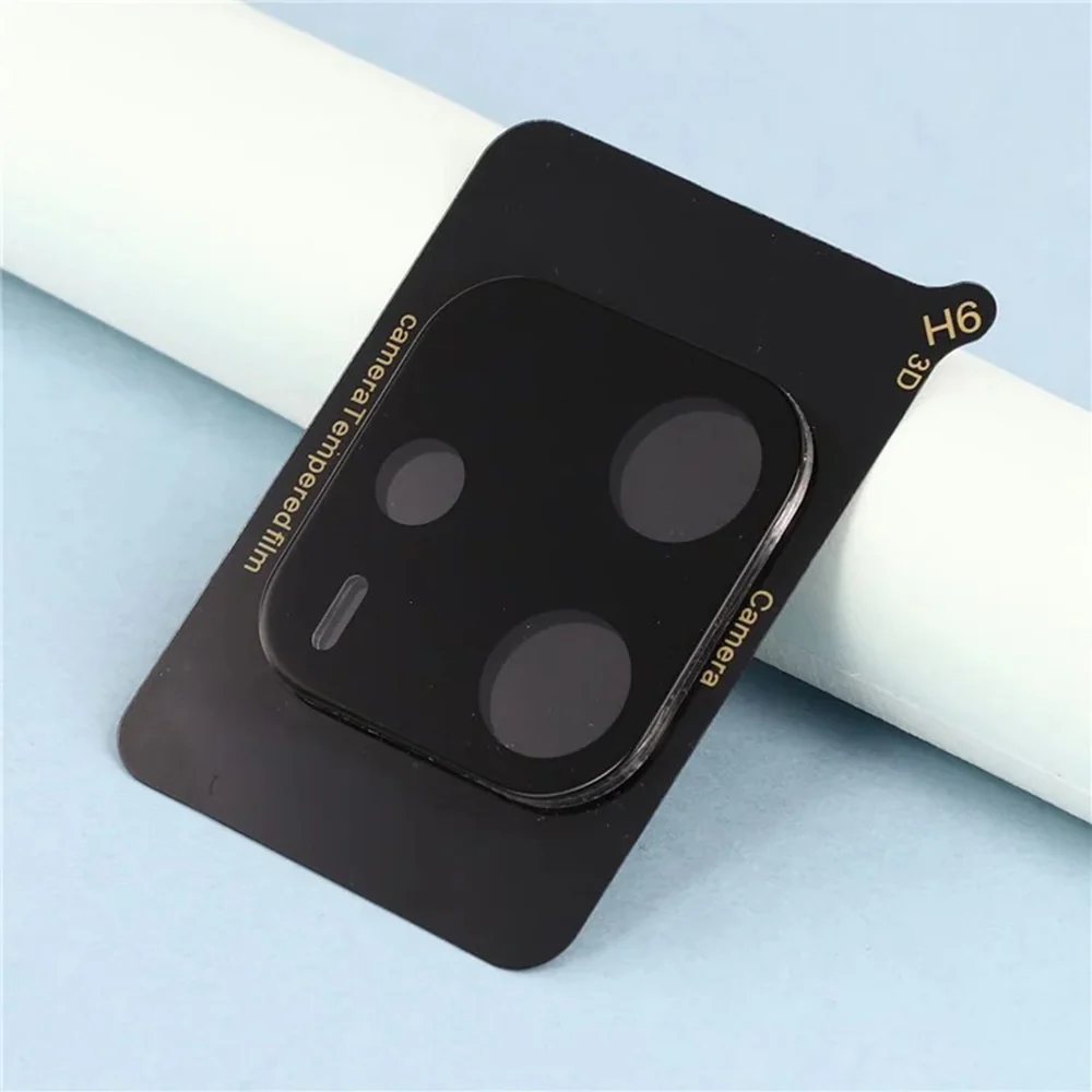 Techsuit Rear Camera Protective Film for Xiaomi Redmi Note 14 4G (Regional), Tempered Glass, Black - Image 5
