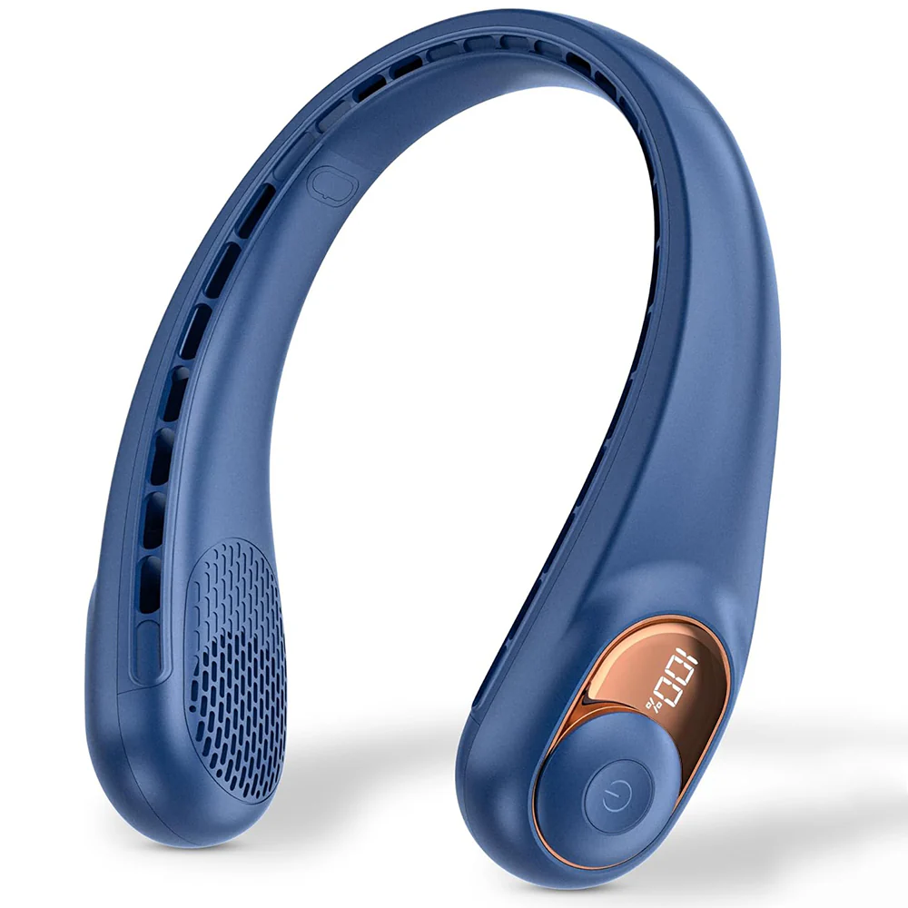 Techsuit S9 Portable Fan, Blue - Image 2
