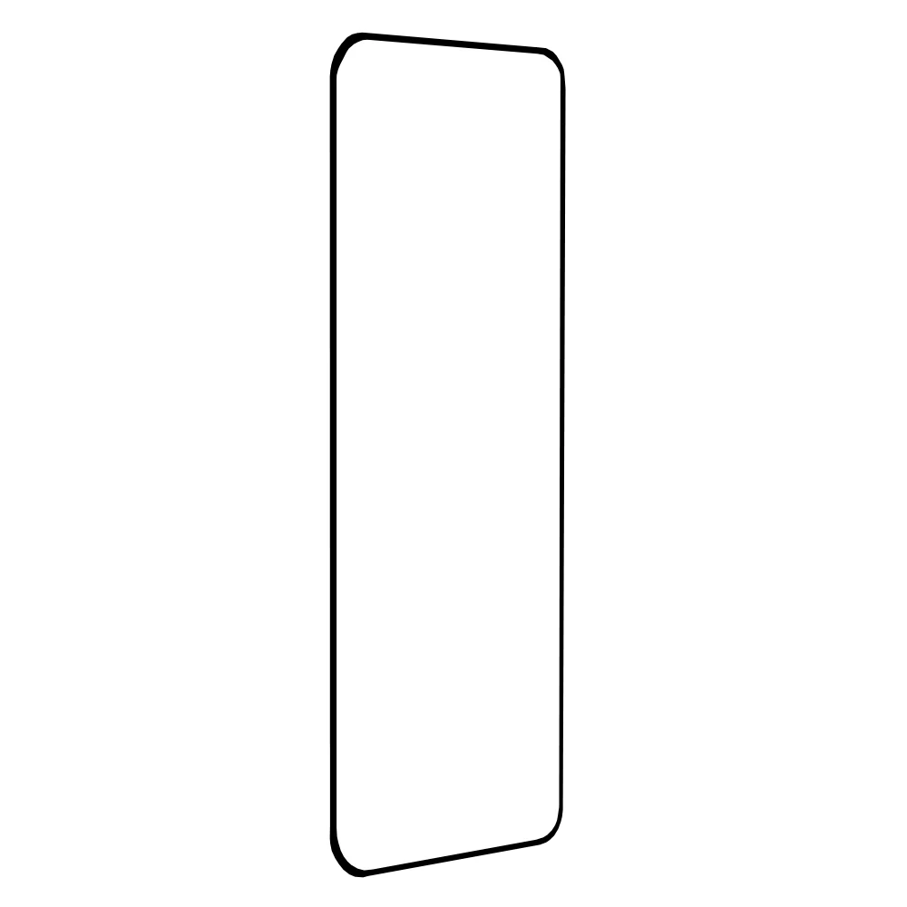 Techsuit Screen Protector Film for OnePlus 12R, Tempered Glass, Full Glue, 111D, Black - Image 3