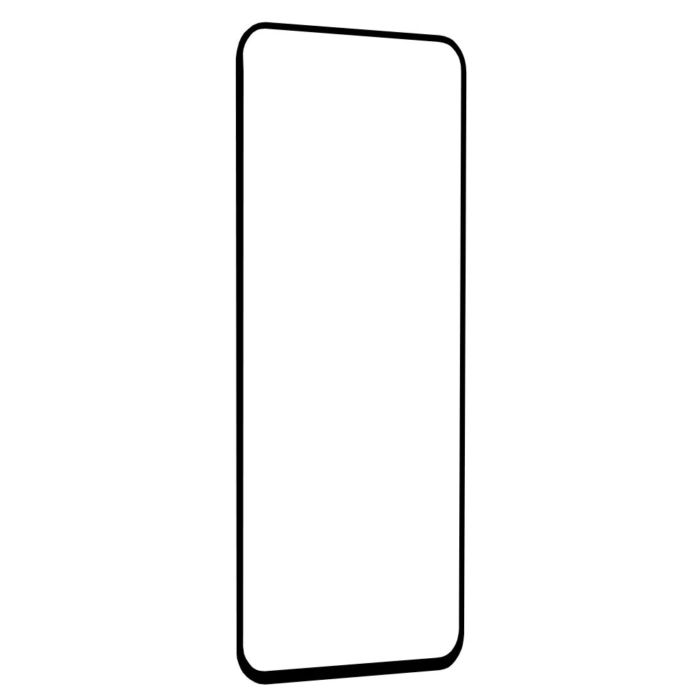 Techsuit Screen Protector Film for Samsung Galaxy S23 FE S711, Tempered Glass, Full Glue, 111D, Black - Image 4