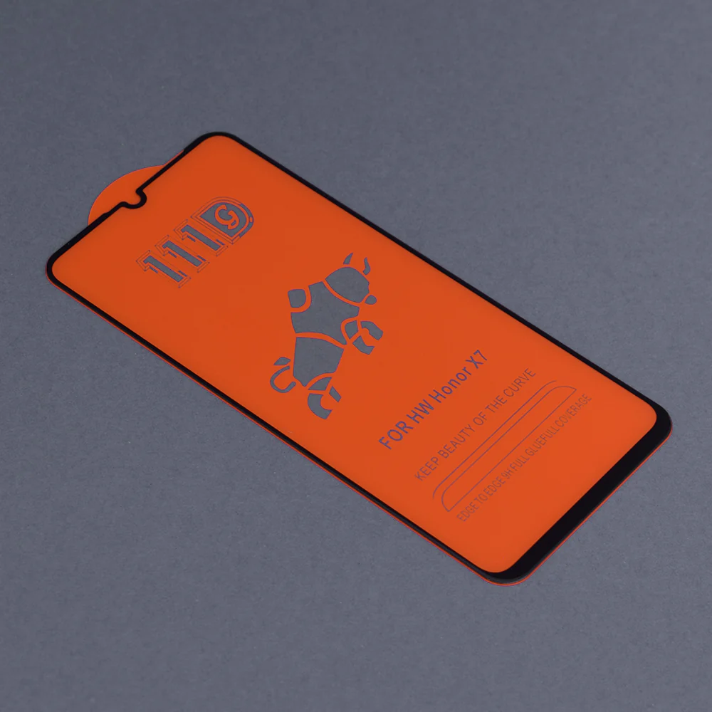 Techsuit Screen Protector Film for Xiaomi Redmi 13C 5G / 13C / Poco C65, Tempered Glass, Full Glue, 111D, Black - Image 2