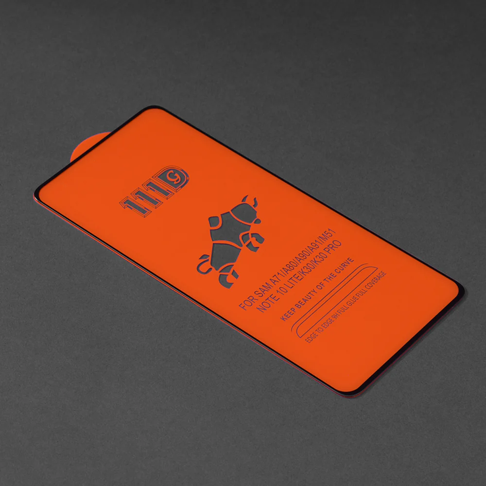 Techsuit Screen Protector Film for Xiaomi Redmi Note 12 4G / Poco X5 / Note 12 5G, Tempered Glass, Full Glue, 111D, Black - Image 2
