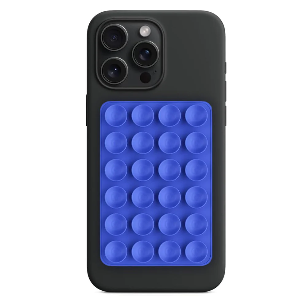 Techsuit SD-PAD Suction Cup Holder, Blue