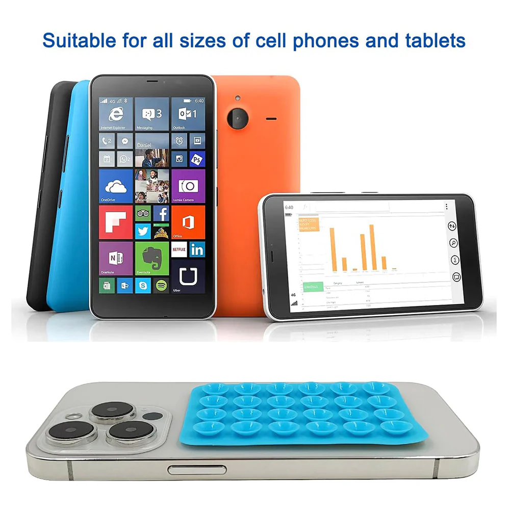 Techsuit SD-PAD Suction Cup Holder, Blue - Image 2