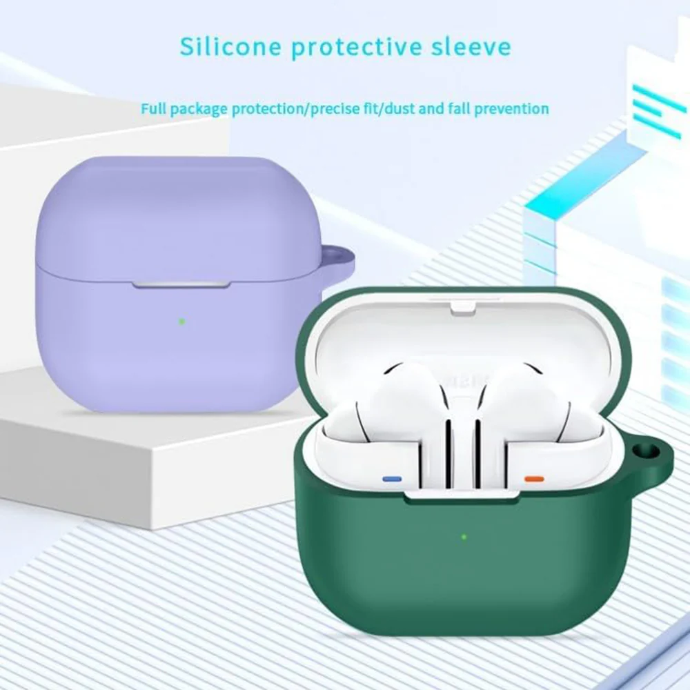 Techsuit Silicone Case for Apple AirPods Pro 3, Green - Image 2