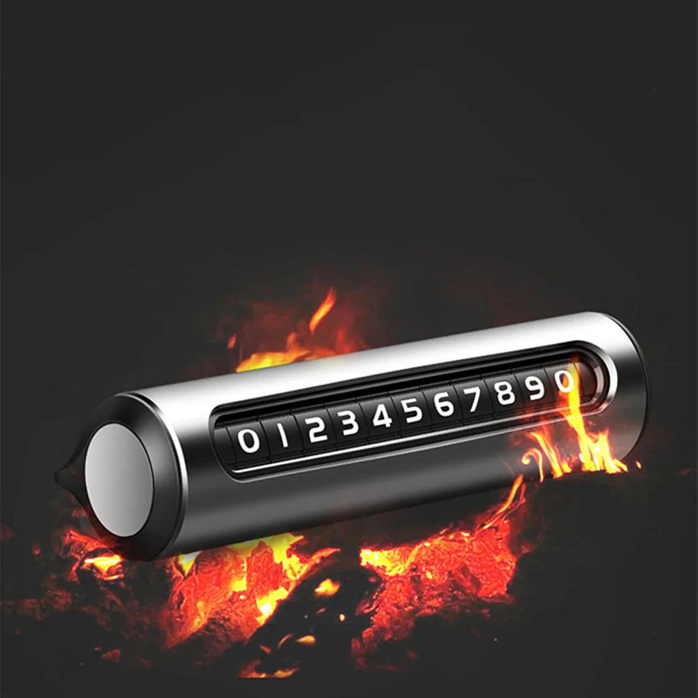 Techsuit SlideGuard Car Phone Number Holder - Image 6