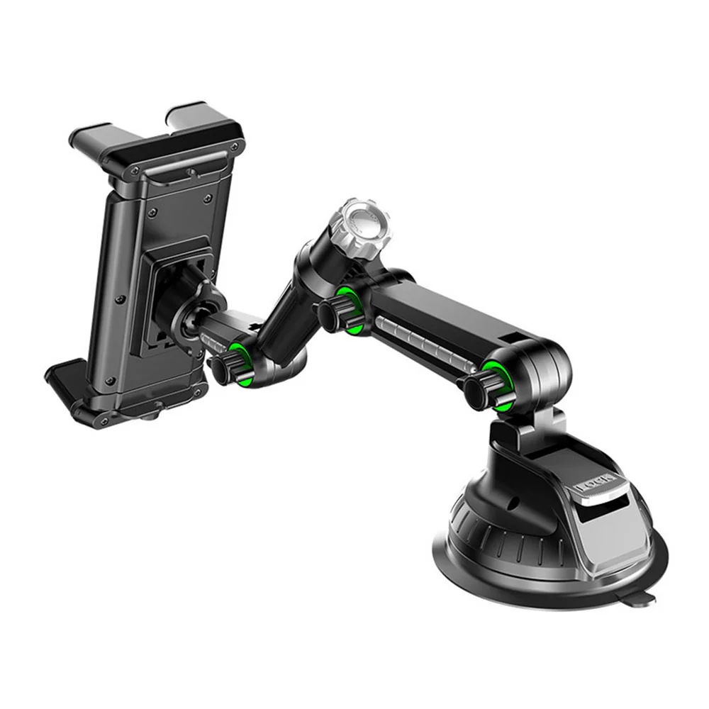Techsuit ST1 Car Holder for Phone / Tablet, 4.7inch - 12.9inch, Black - Image 3