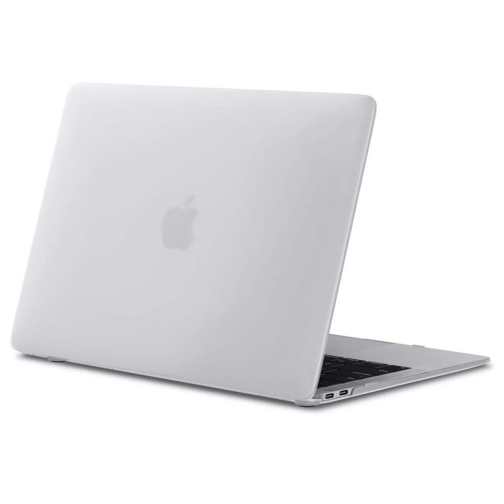 Techsuit UltraShell Case for Apple MacBook Air 13inch (2026) / (2025) / (2024) / (2022), Matte Transparent