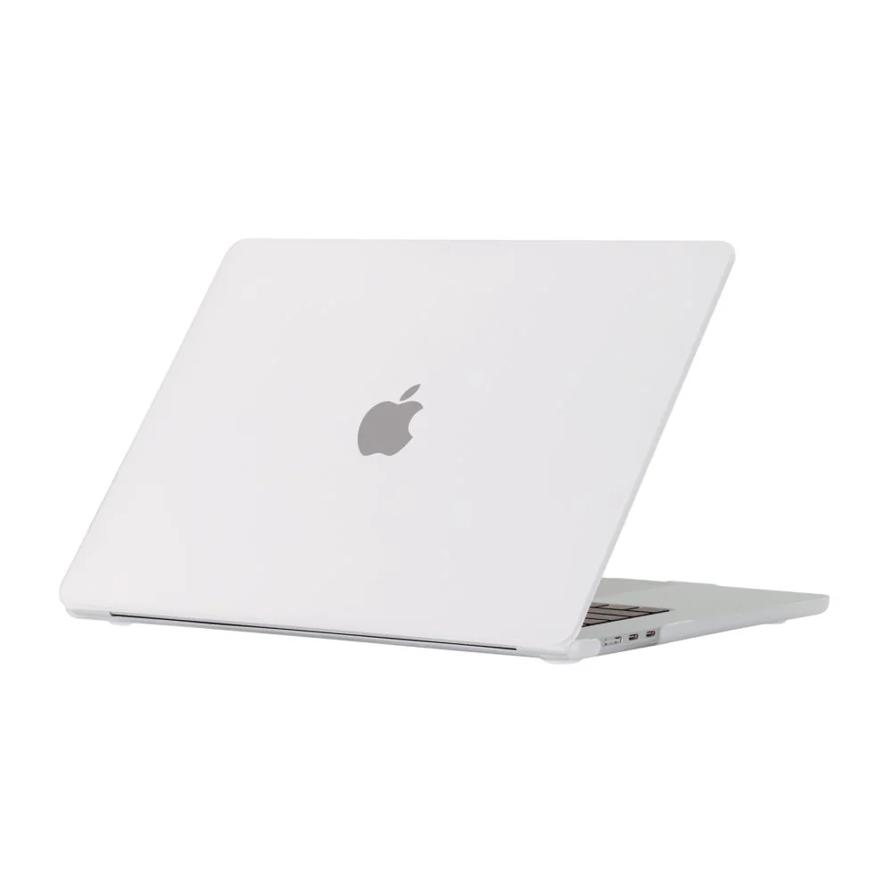 Techsuit UltraShell Case for Apple MacBook Air 15inch (2026) / (2025) / (2024) / (2023), Matte Transparent