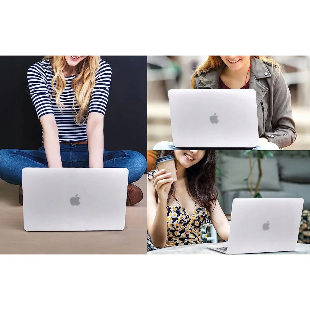 Techsuit UltraShell Case for Apple MacBook Air 15inch (2026) / (2025) / (2024) / (2023), Matte Transparent - Image 7