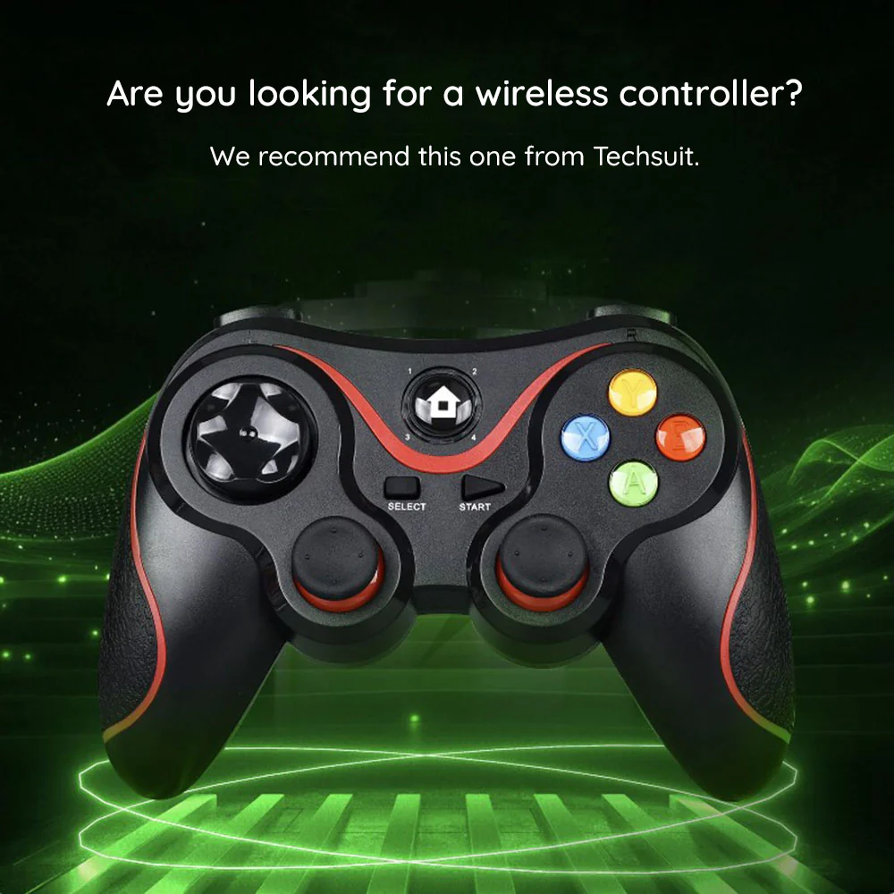 Techsuit V8 Controller, Blue - Image 4