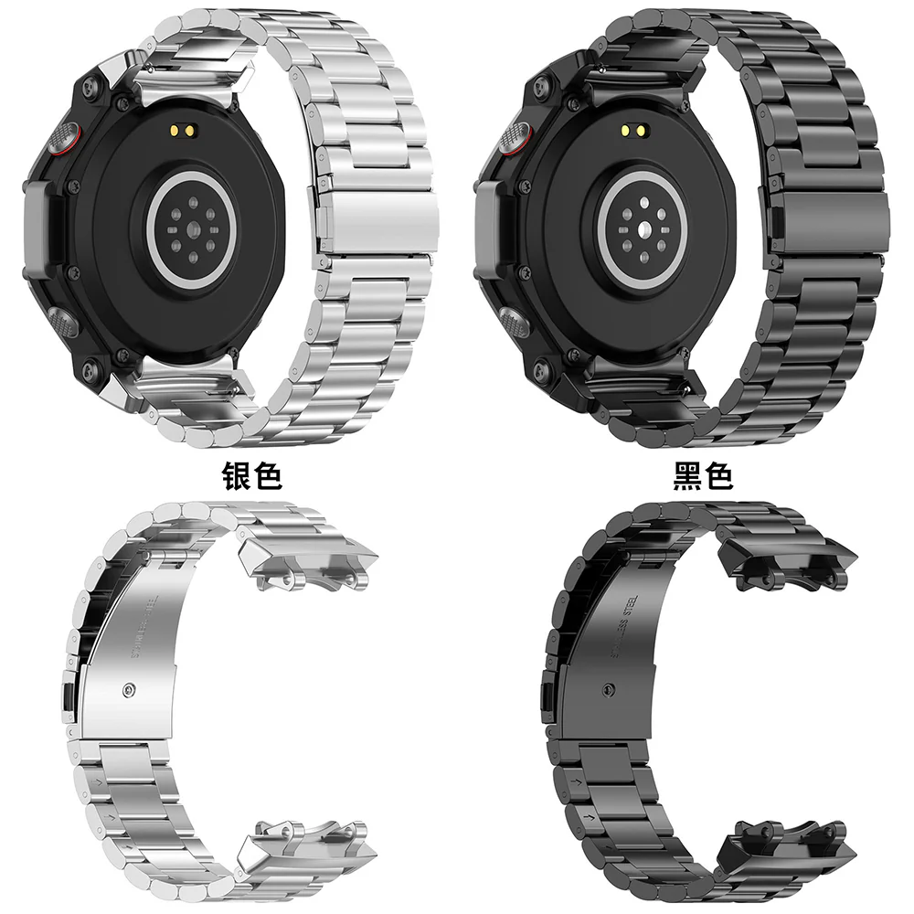 Techsuit W010 Strap for Amazfit T-Rex 3, Silver - Image 5