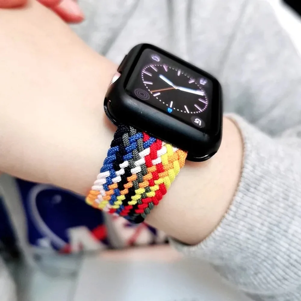 Techsuit W032 Strap for Apple Watch 49mm / 46mm / 45mm / 44mm / 42mm Series, Black - Image 5
