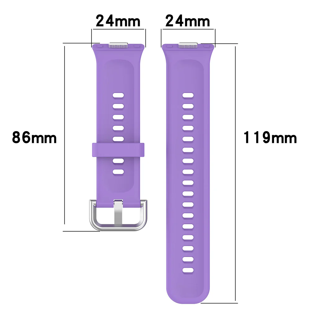 Techsuit W061 Strap for Huawei Watch Fit 5 Pro / Fit 5 / Fit 4 Pro / Fit 4 / Fit 3, Blue - Image 6