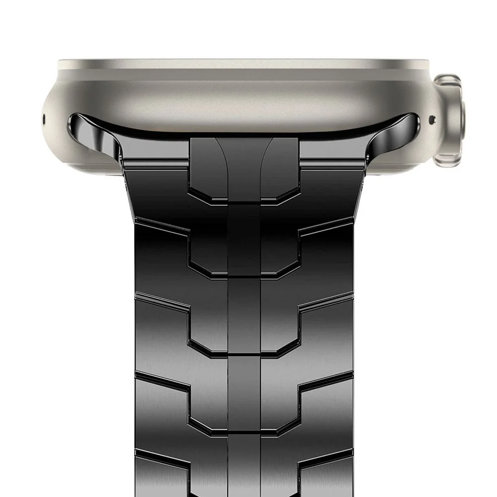 Techsuit W063 Strap for Apple Watch 49mm / 46mm / 45mm / 44mm / 42mm Series, Silver - Image 3