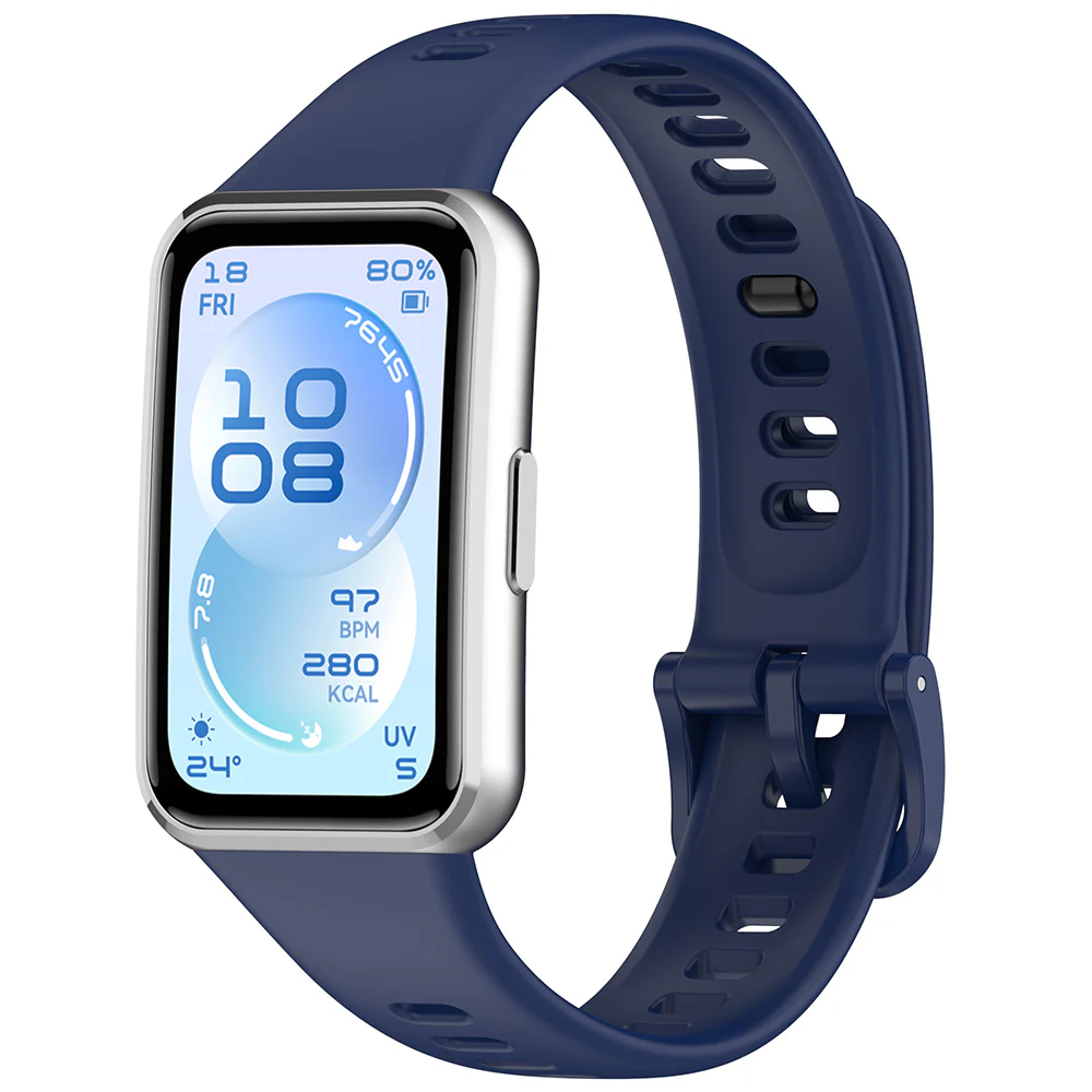 Techsuit W081 Strap for Huawei Band 11 / 11 Pro, Navy Blue - Image 2
