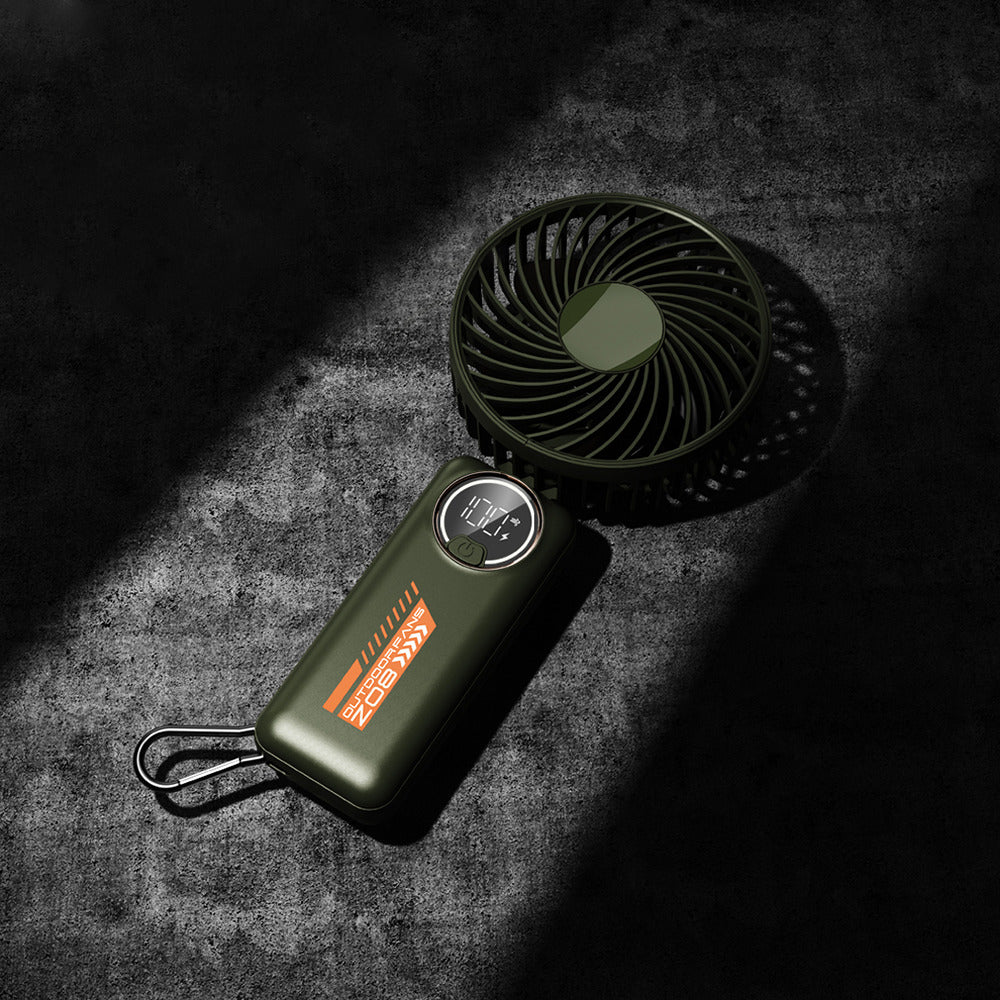 Techsuit Z8 Portable Fan, Green - Image 2