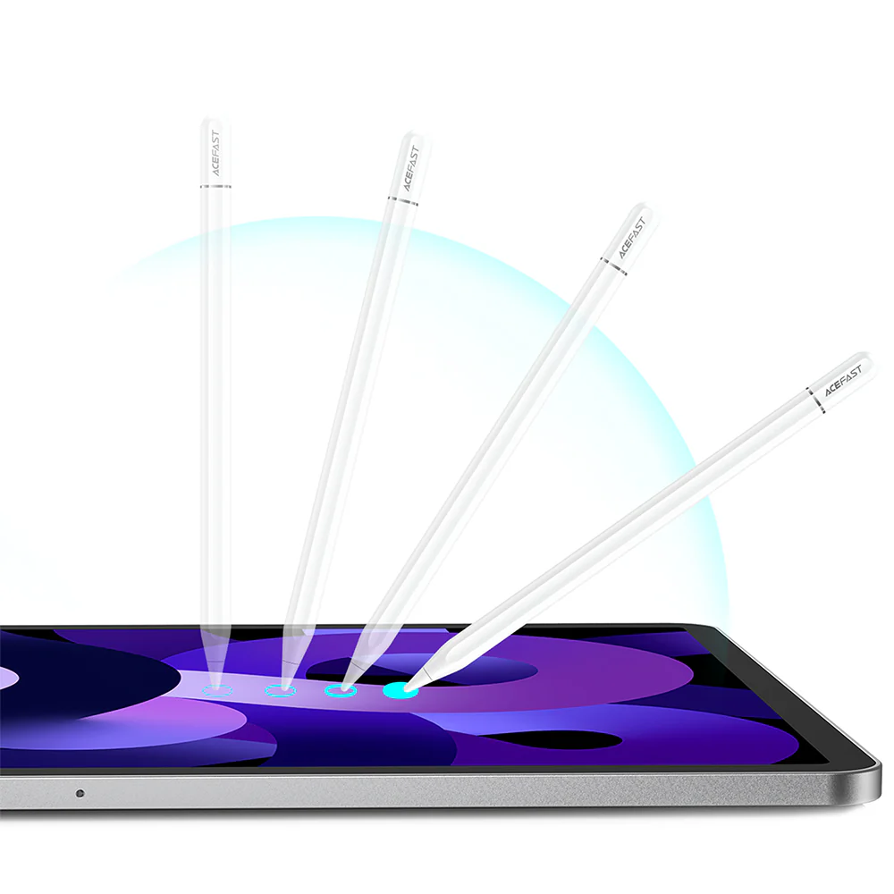 Touch Pen Acefast V3 for Apple iPad, Active Version, White - Image 5
