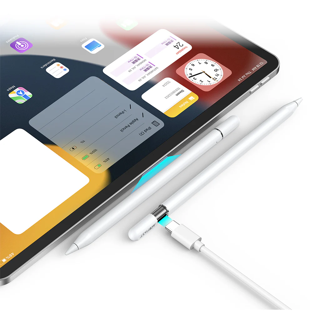 Touch Pen Acefast V3 for Apple iPad, Active Version, White - Image 6