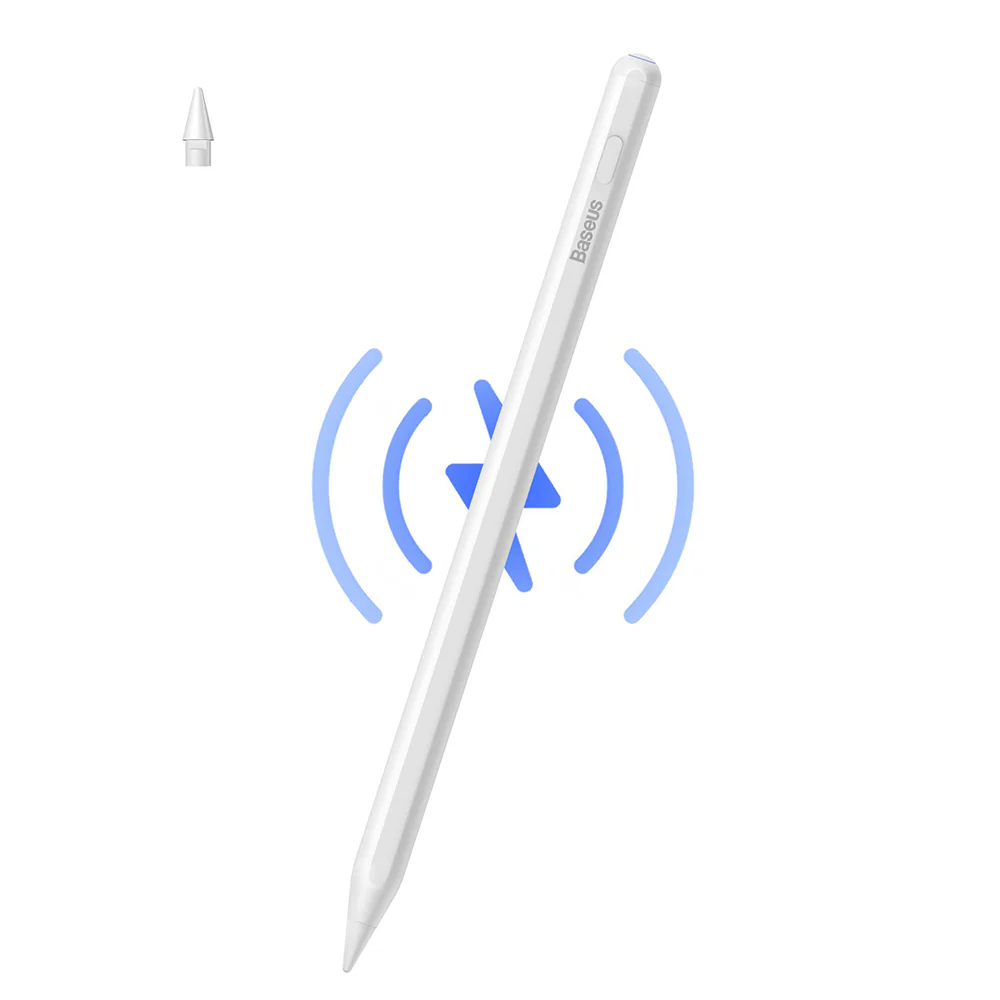 Touch Pen Baseus Smooth Writing 2 Series for Apple iPad, Active Wireless Version, White SXBC080102 - Image 2