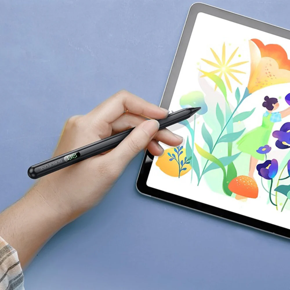 Touch Pen Borofone BG100, Active Version, Black - Image 4