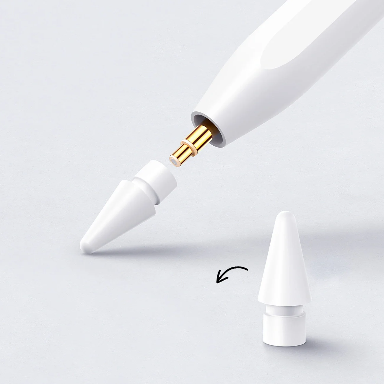 Touch Pen Joyroom JR-X9S Pro for Apple iPad, Active Version, White - Image 6
