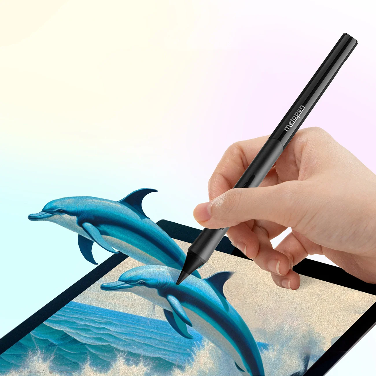 Touch Pen Metapen D1 for Apple iPad, Active Version, Black ME-APP452 - Image 6