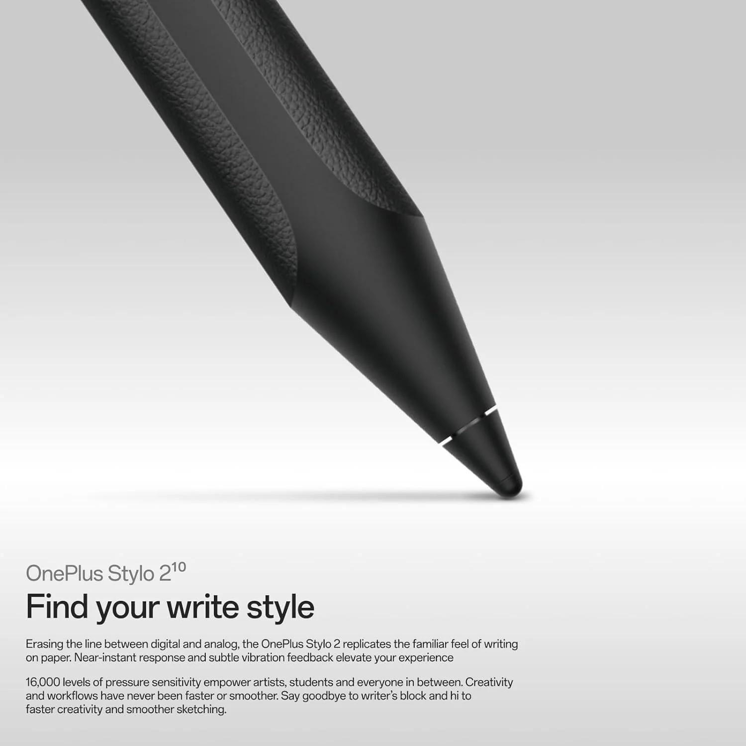 Touch Pen Stylo 2 for OnePlus Pad 3 / Pad 2 / Pad, Black 5511100086 - Image 3