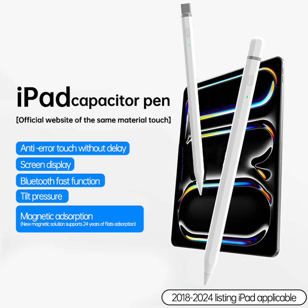 Touch Pen Techsuit AP01 Pro for Apple iPad, Active Version, White - Image 3