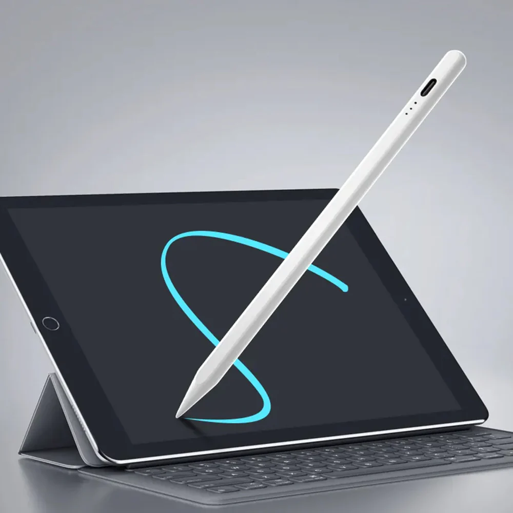 Touch Pen Techsuit JA04 for Apple iPad, Active Version, White - Image 3