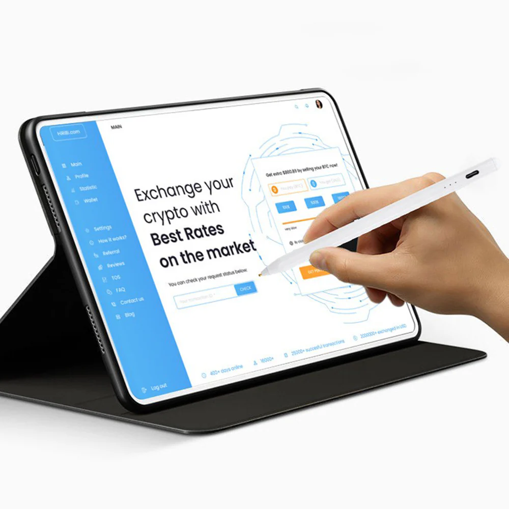 Touch Pen Techsuit S3, Active Version, Black - Image 4