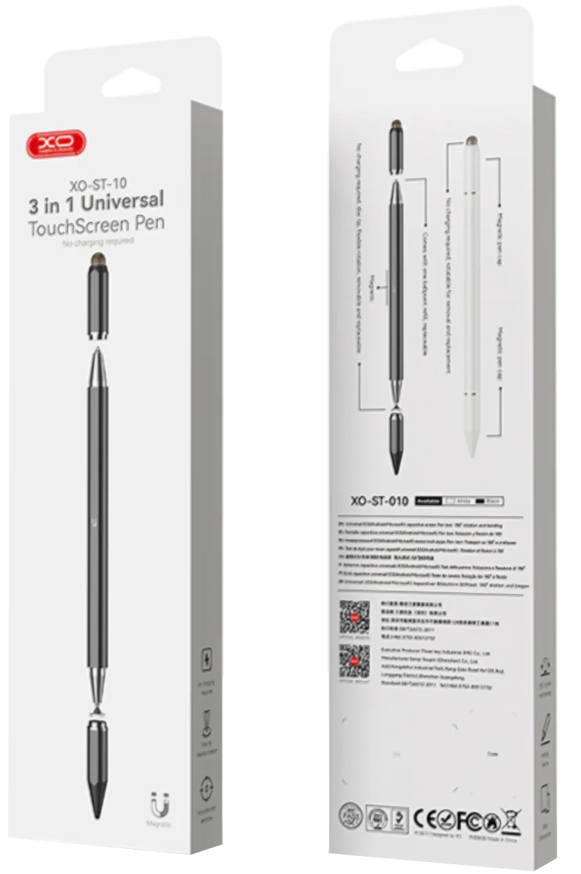 Touch Pen XO Design ST-10, White - Image 4