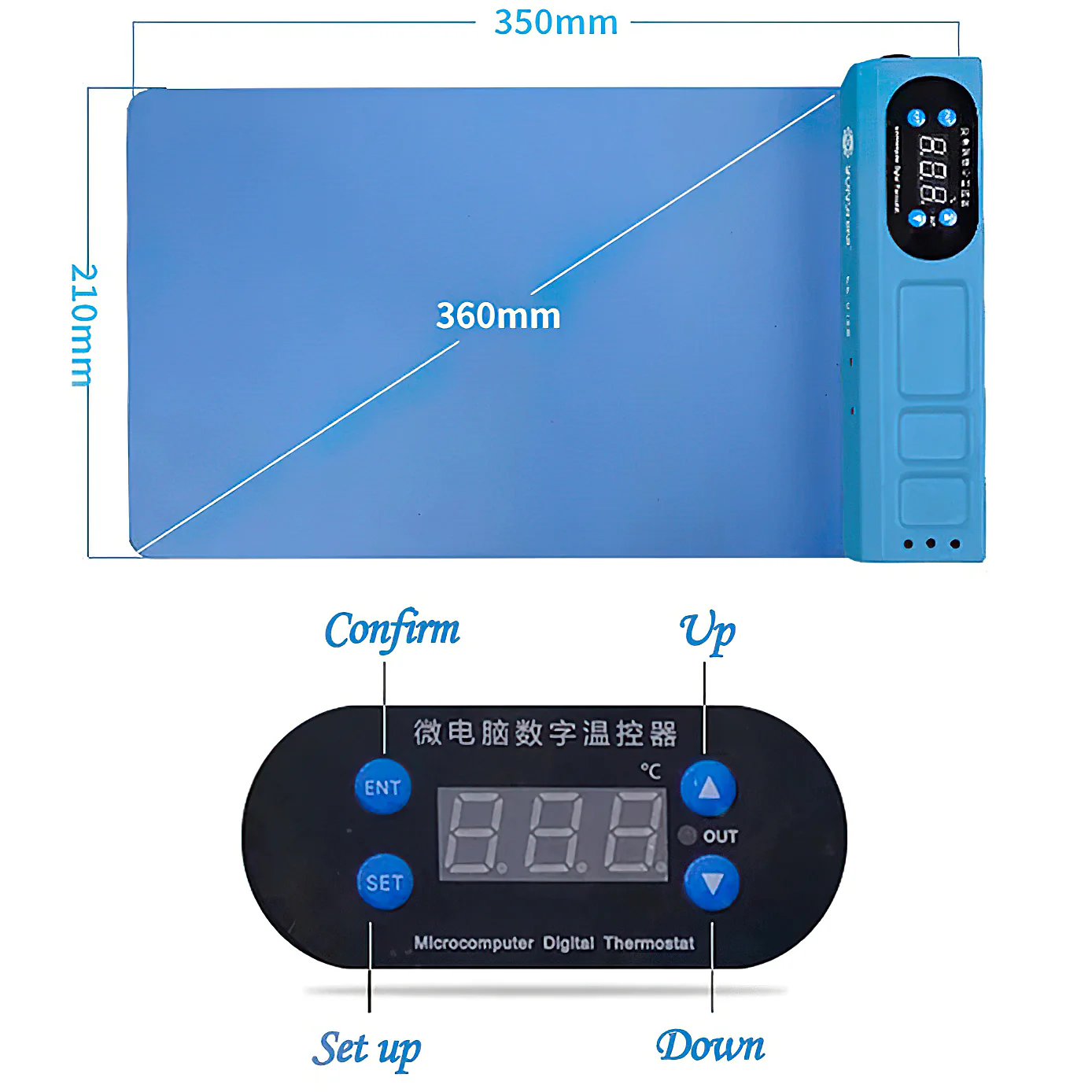 Touchscreen Display Separation Station Sunshine SS-918E - Image 3