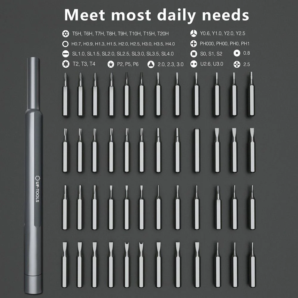 UF-TOOLS Screwdriver, 48in1 - Image 3