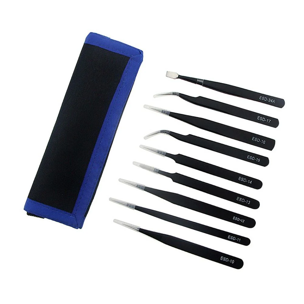 UF-TOOLS Tweezers, 9in1 - Image 2