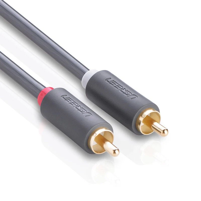UGREEN AV104 Audio Cable, 2 x RCA - 2 x RCA, 2m, Black - Image 3