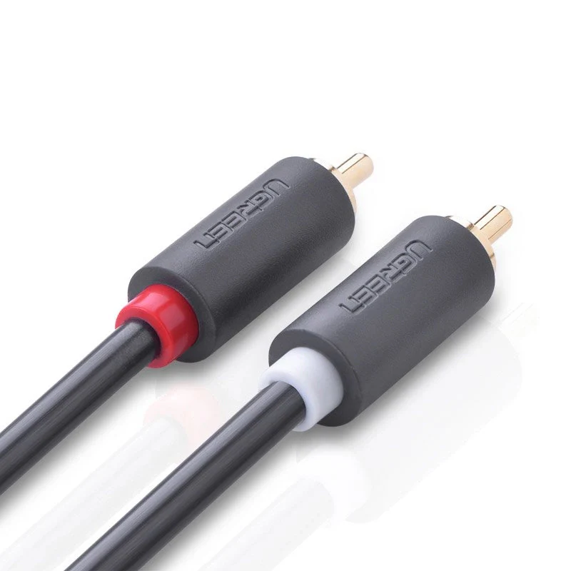 UGREEN AV104 Audio Cable, 2 x RCA - 2 x RCA, 2m, Black - Image 5