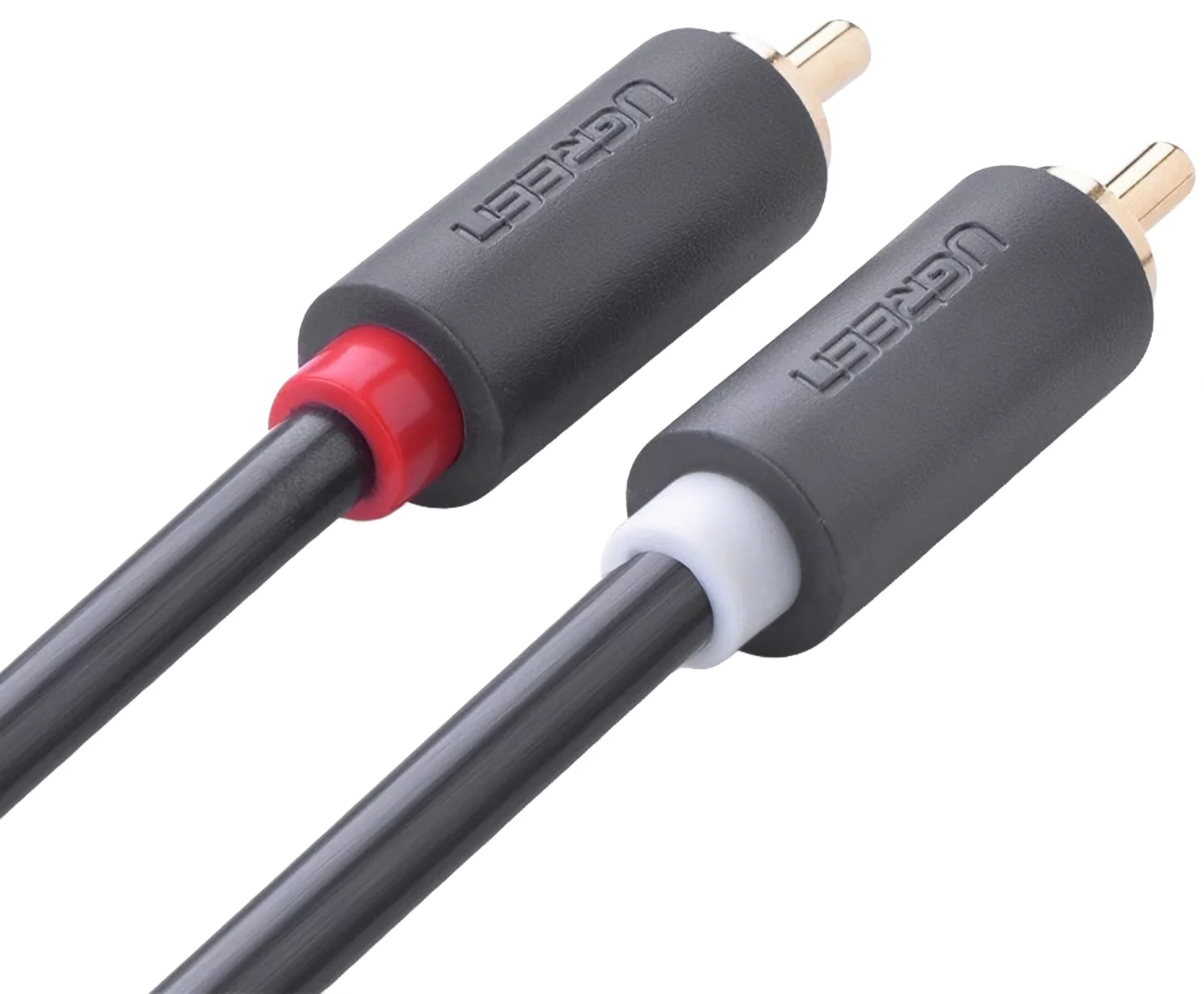 UGREEN AV104 Audio Cable, 2 x RCA - 2 x RCA, 5m, Black - Image 3