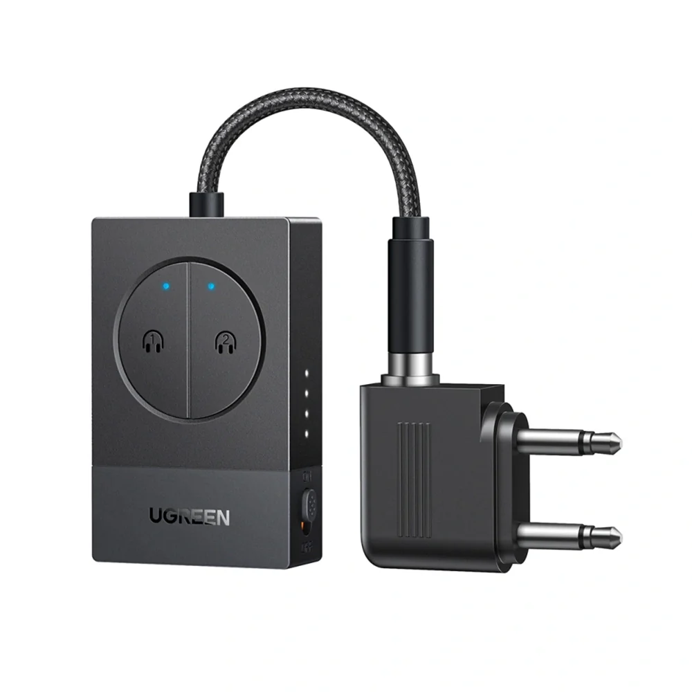 UGREEN BT305 (65706) Bluetooth Transmitter, AUX, Black - Image 5