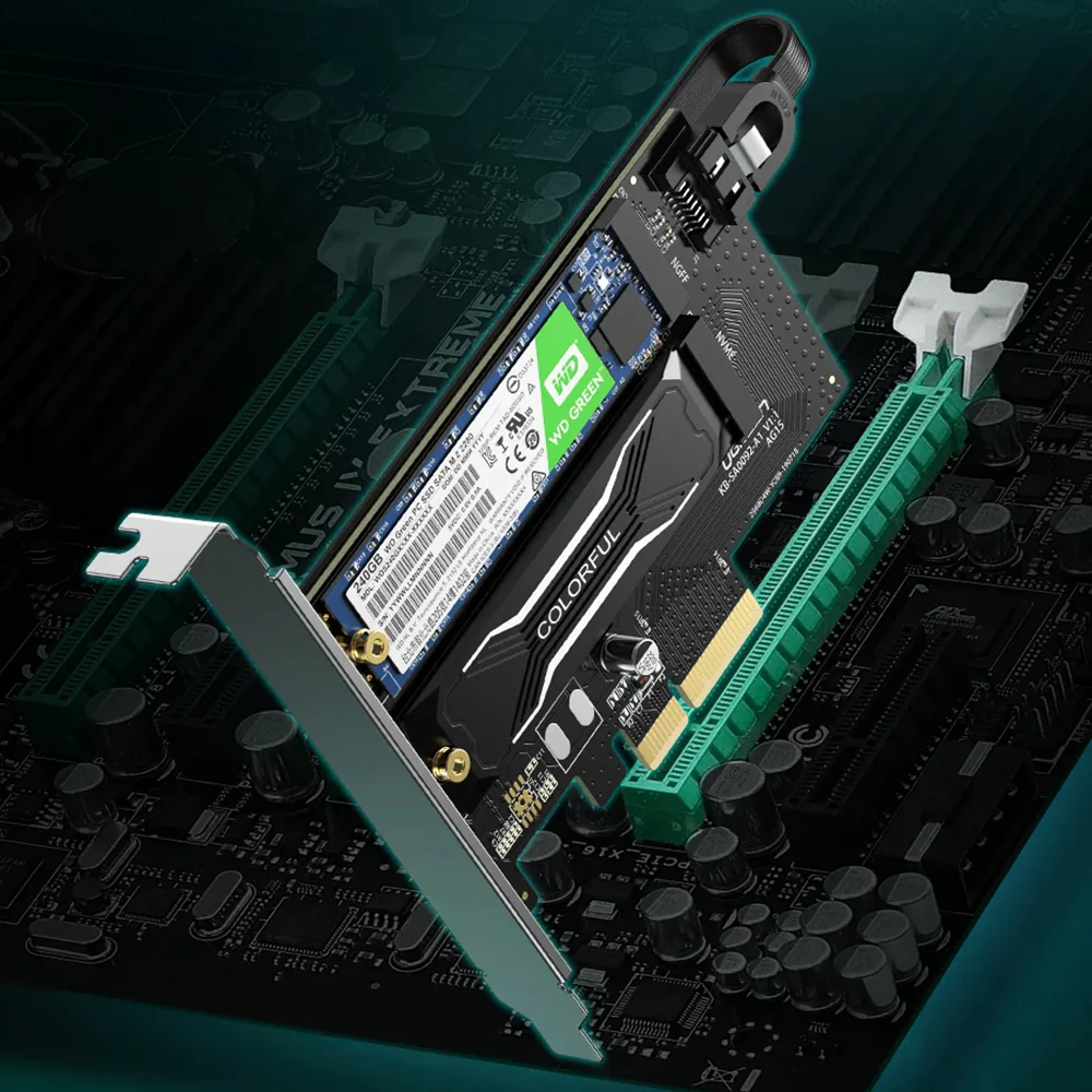 UGREEN CM302 SSD Interface Adapter (70504), NVMe M.2 / SATA - PCIe 3.0 X4 - Image 3