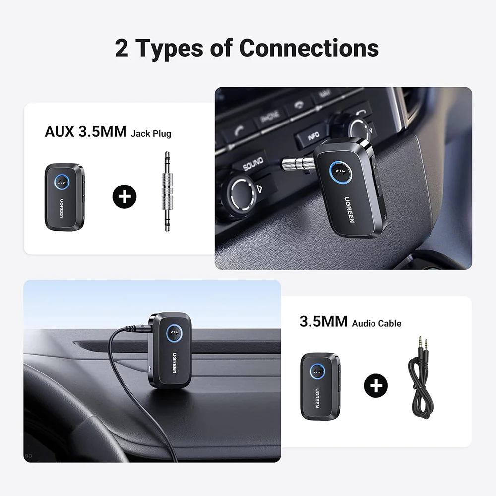 UGREEN CM596 (90748) Bluetooth Receiver - Image 7