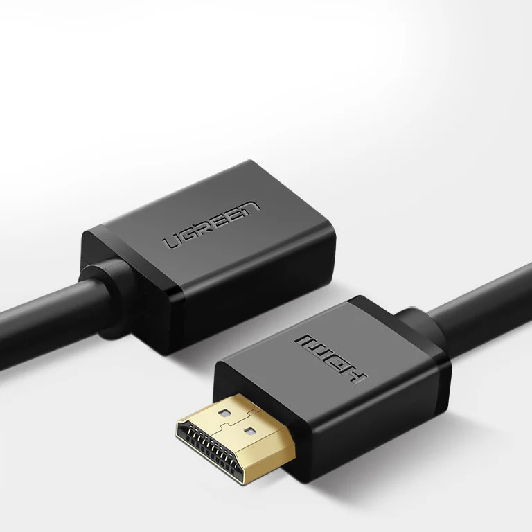 UGREEN HD107 HDMI Extension Cable, HDMI - HDMI, 4K, 1m, Black - Image 2