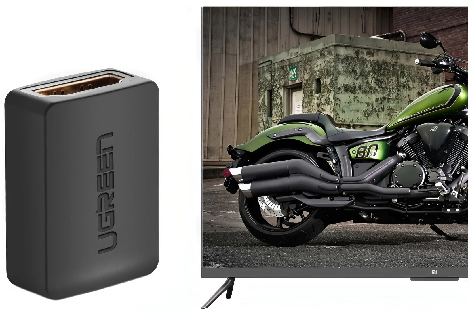 UGREEN HD112 Video Adapter, HDMI - HDMI, 4K, Black - Image 4