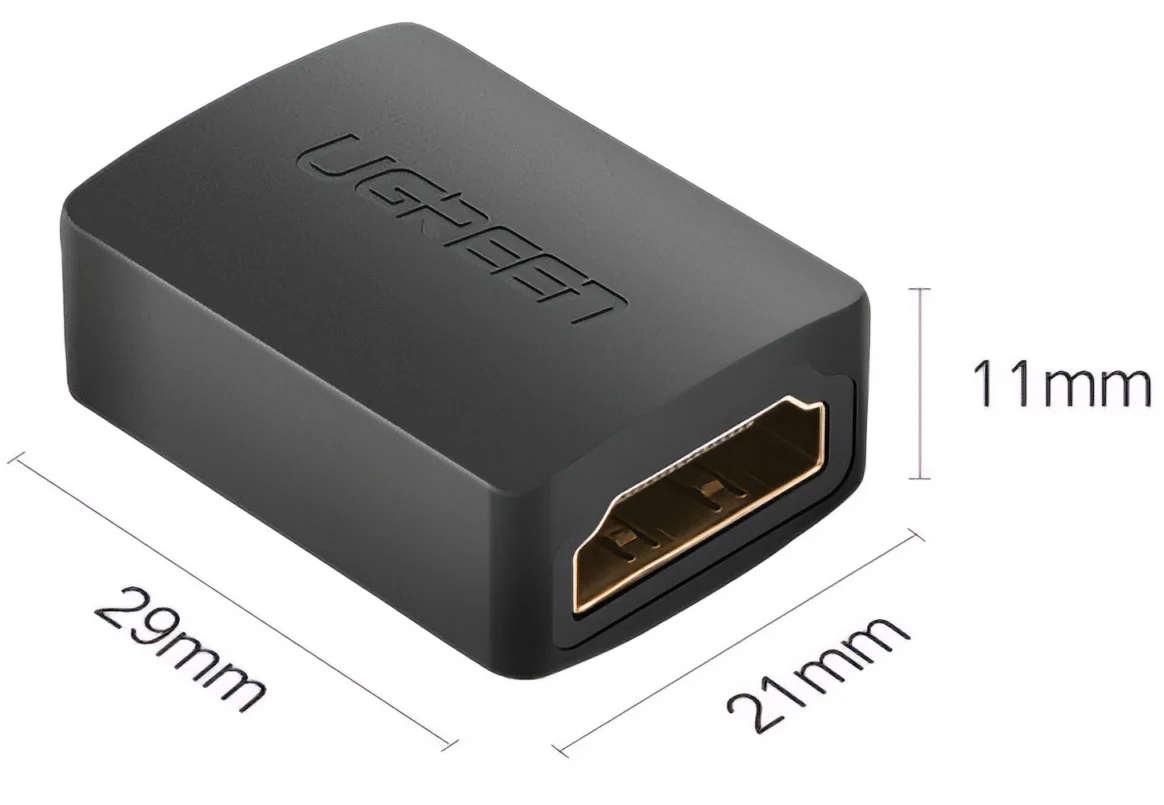 UGREEN HD112 Video Adapter, HDMI - HDMI, 4K, Black - Image 7
