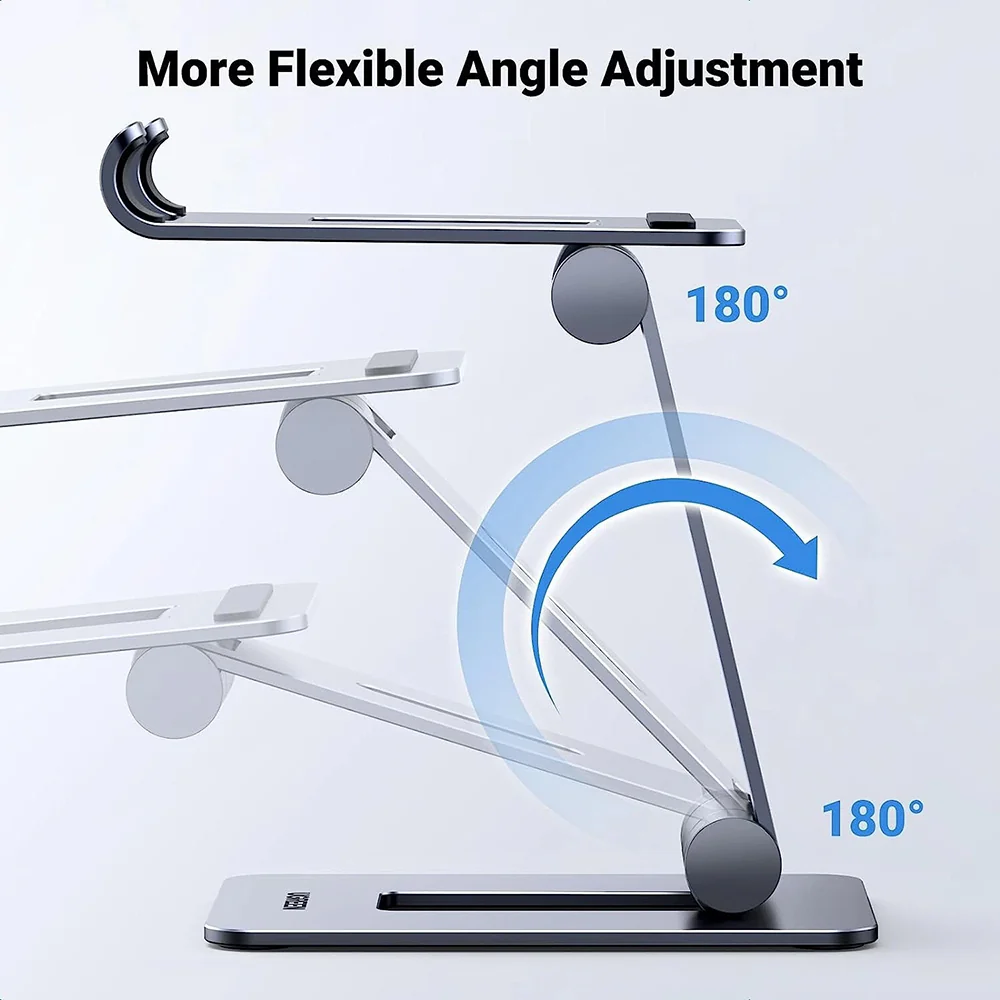 UGREEN LP678 Desk Stand (15608), 4inch - 7.9inch, Grey - Image 3
