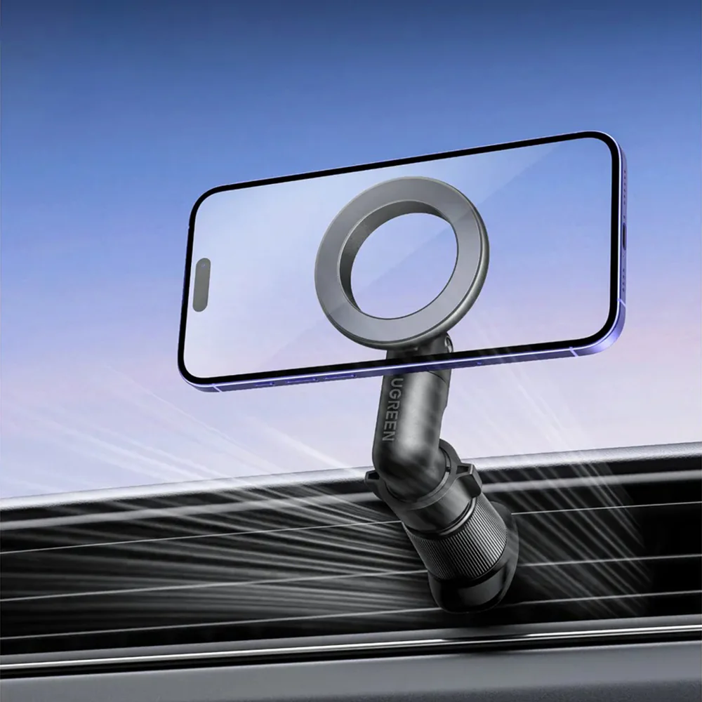 UGREEN LP923 (65185) Universal Magnetic Car Holder, Black - Image 3