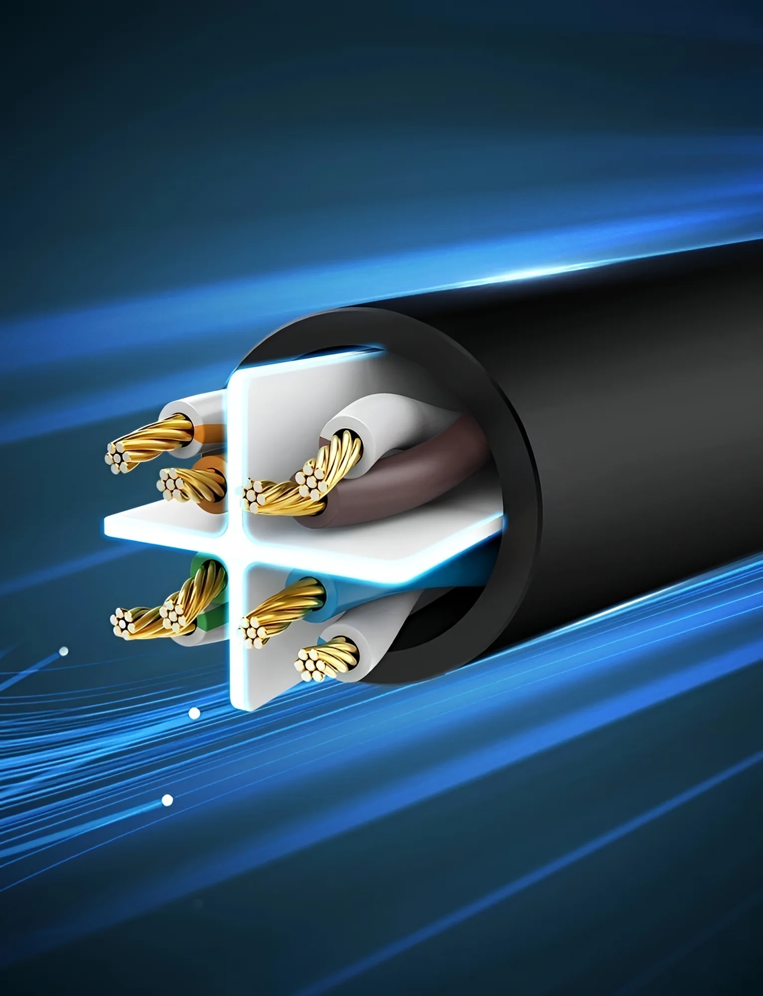 UGREEN NW102 Network Cable, UTP, Cat6, 5m, Black - Image 5
