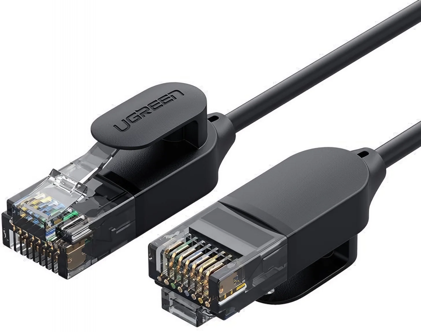 UGREEN NW122 Network Cable, UTP, Cat6A, 1.5m, Black