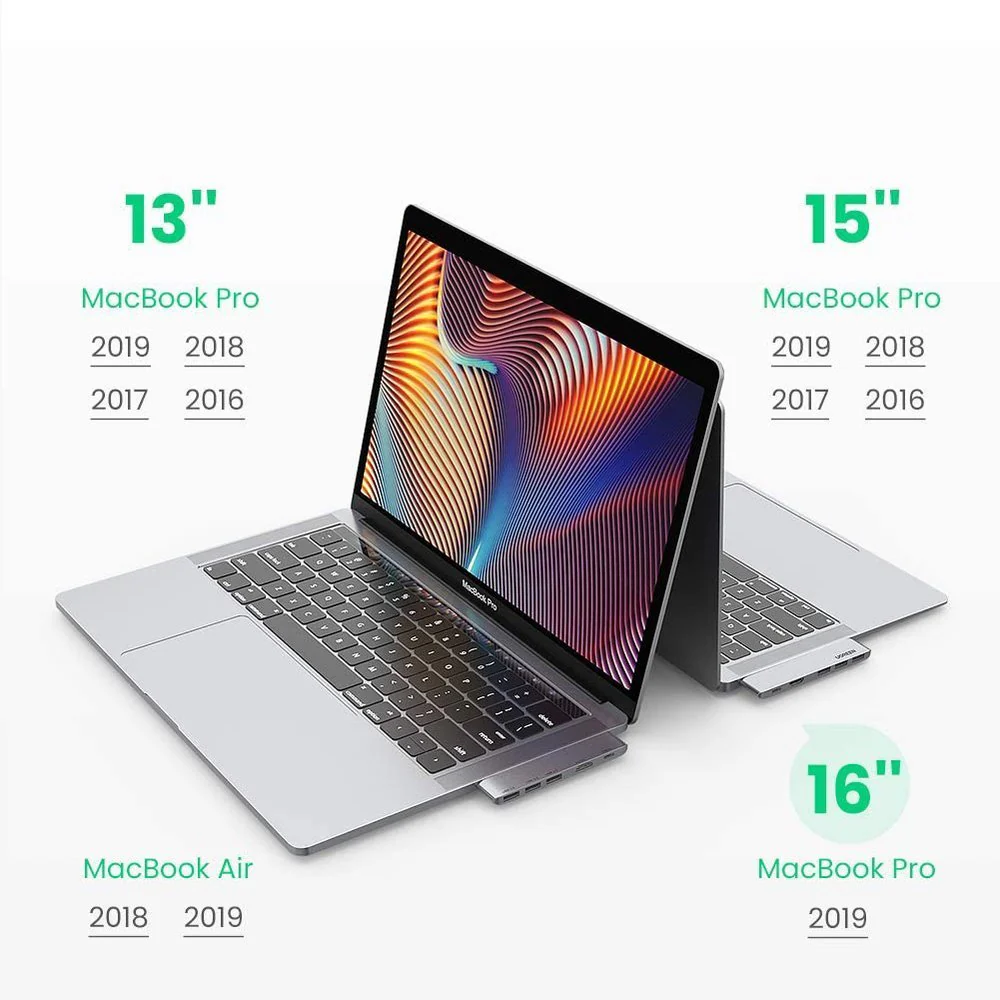 UGREEN USB-C Hub for Apple MacBook Pro / Air Series, 3 x USB-A 3.0 - 1 x USB-C - 1 x HDMI, Gray - Image 7